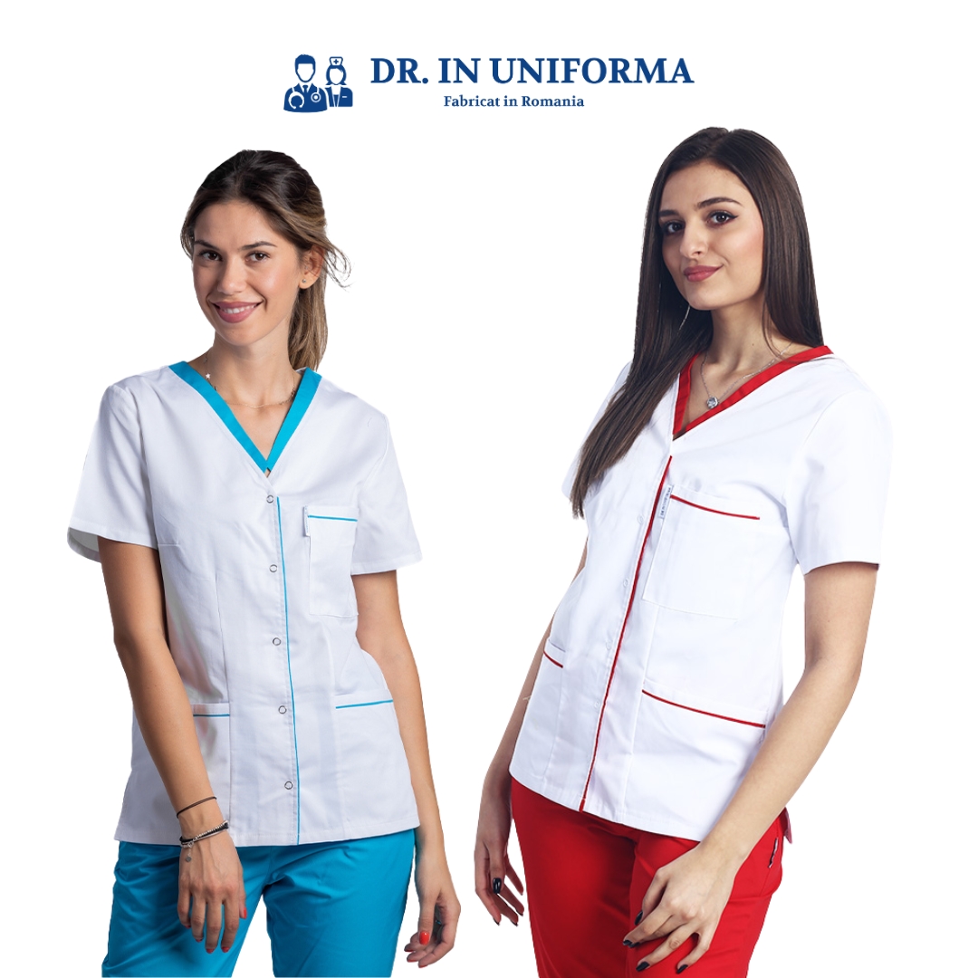 Eleganță și funcționalitate: costume medicale cu paspol